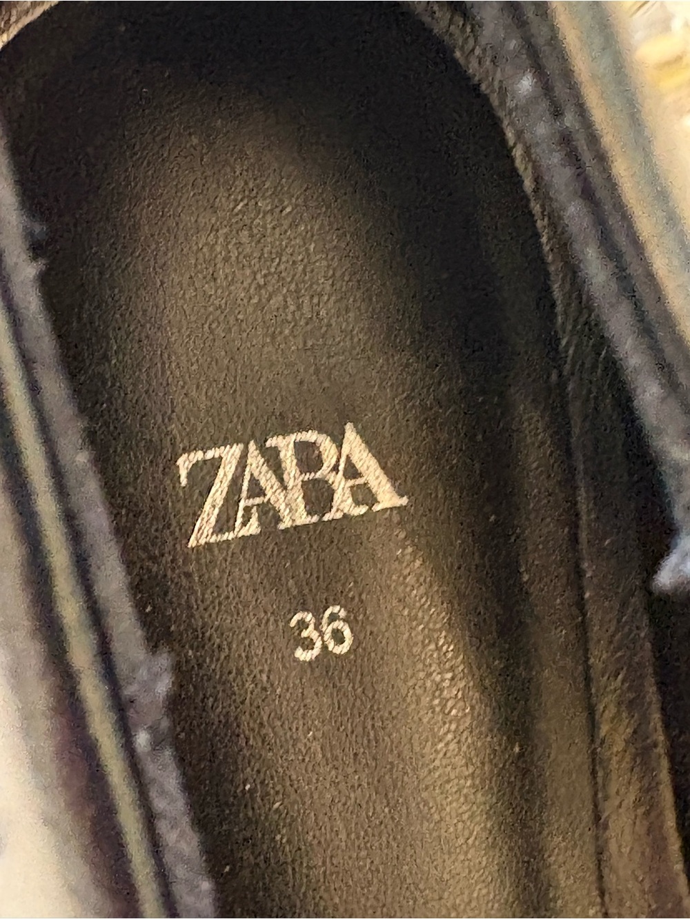 NWT Zara Black Mary Jane Flats Mirror Discs And Studs - Picture 6 of 8